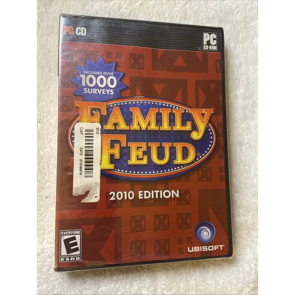 Family Feud 2010 Edition Brand New Sealed Game NIP Ubisoft PC CD ROM